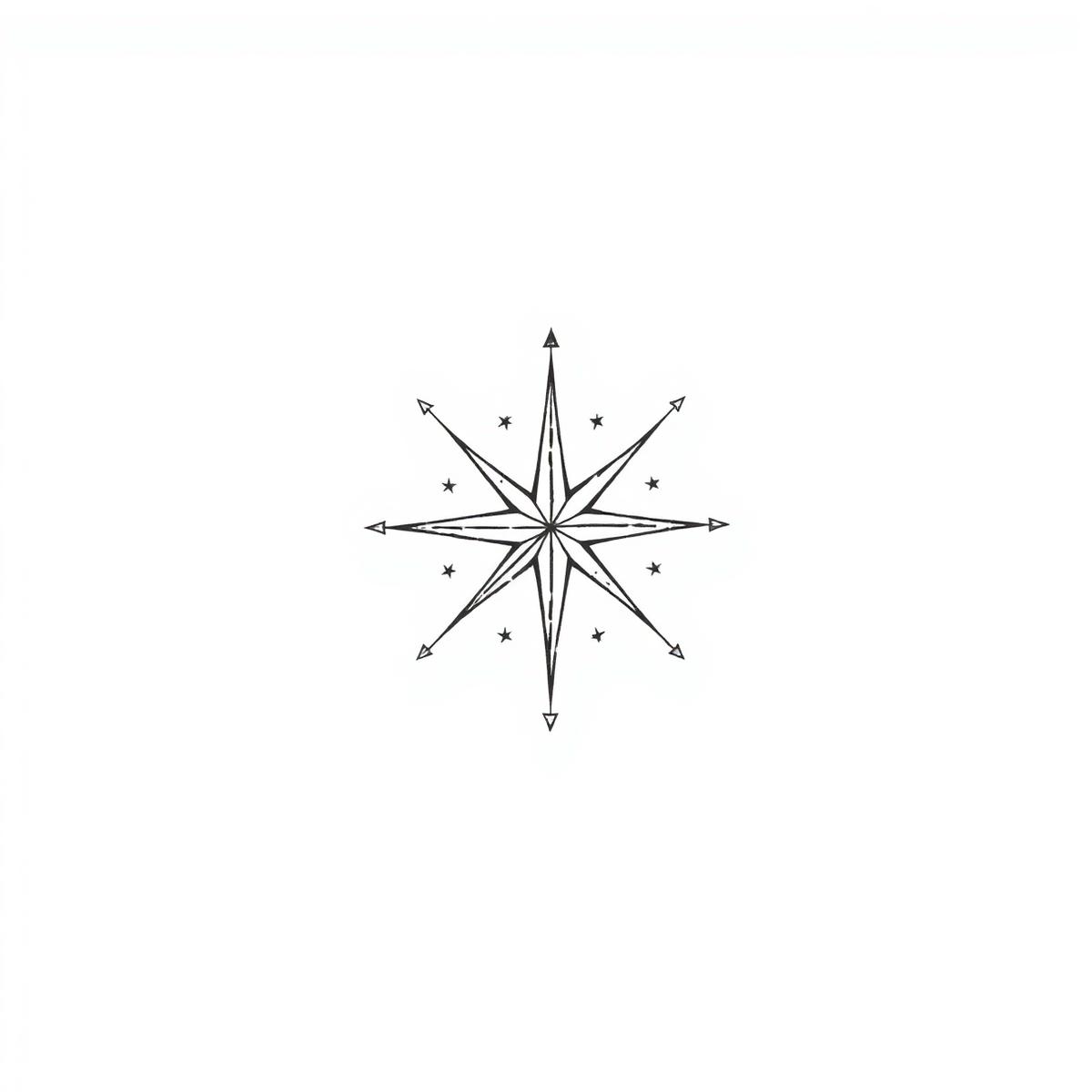 Compass rose constellation